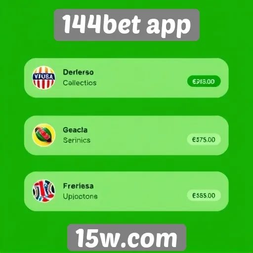 Opções de pagamento oferecidas pelo 144bet app