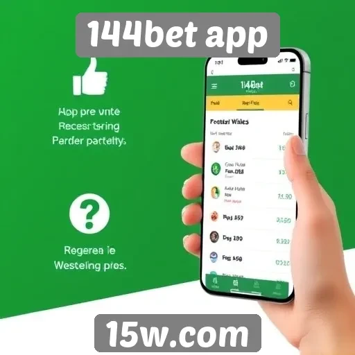 Recursos disponíveis no 144bet app