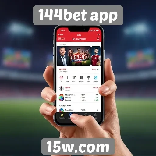 Análise da interface do usuário do 144bet app